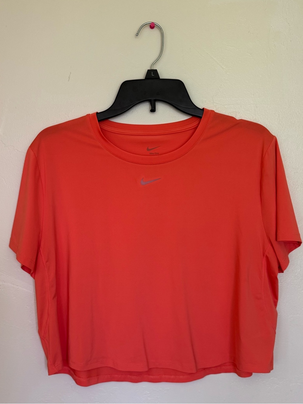 Nike One Cropped Short Sleeve Relaxed  Dri-Fit Tee